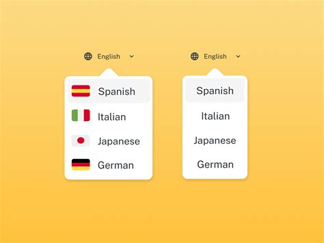 Select language .